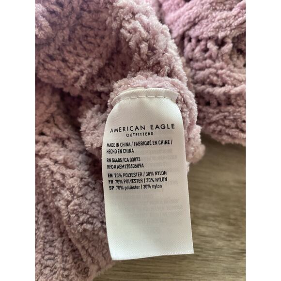 American Eagle Outfitters Women's Impossibly Soft Cable Knit Sweater - Large - Picture 3 of 3